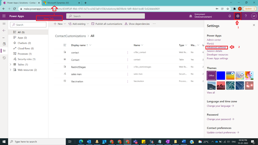 Creation of Web resource Through CRM Classic UI in Dynamics CRM